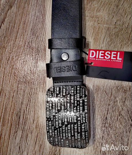 Мужской кожаный ремень Diesel