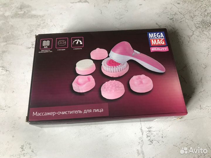 Щетка для лица массажер новая