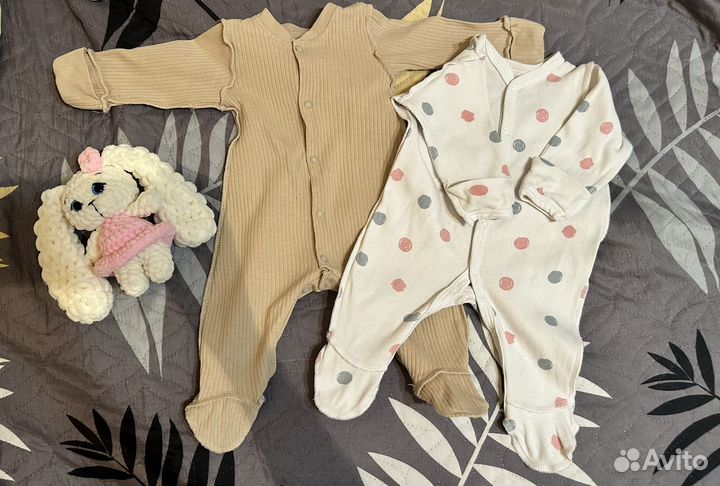 Слипы для новорожденного пакетом