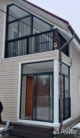 Замена холодного остекления на теплое