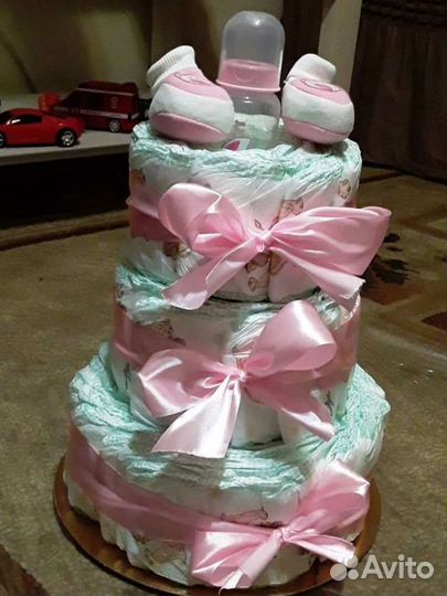 Торт из памперсов