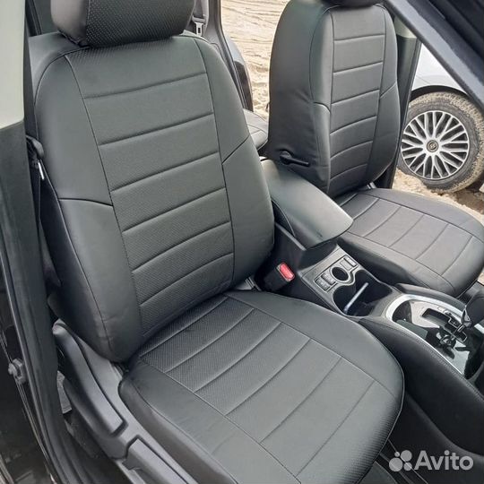 Автомобильные чехлы на Nissan Qashqai 2 (2014+)