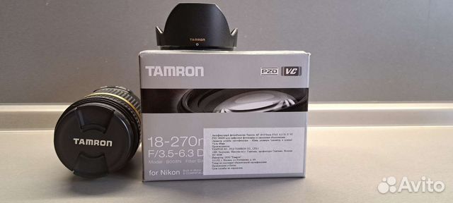 Обьектив Tamron (for Nikon)