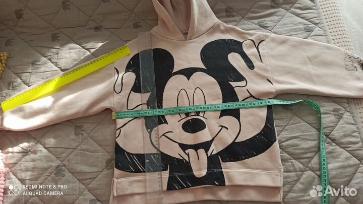 Толстовка zara девочки до 140 см