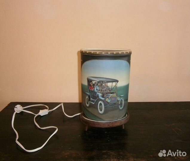 Старинный вращающийся светильник Econolite США