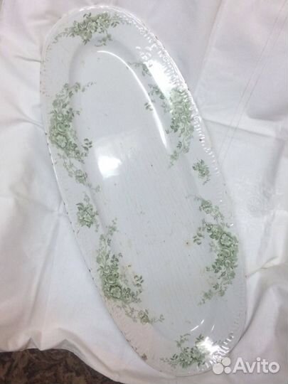 Блюдо 19 века М.С.Кузнецова