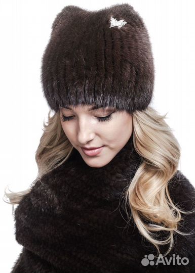 Шапка, мех ондатра № Ш1930