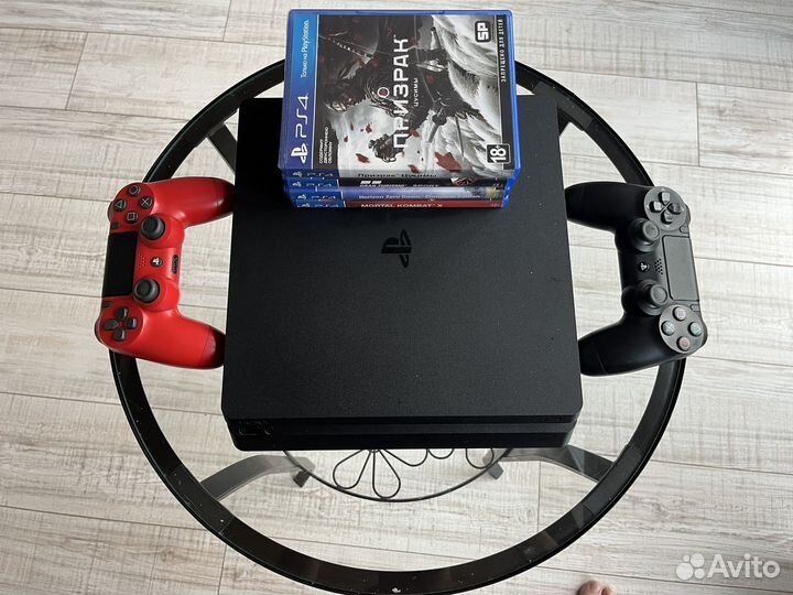 Игровая приставка ps 4 slim 1 tb