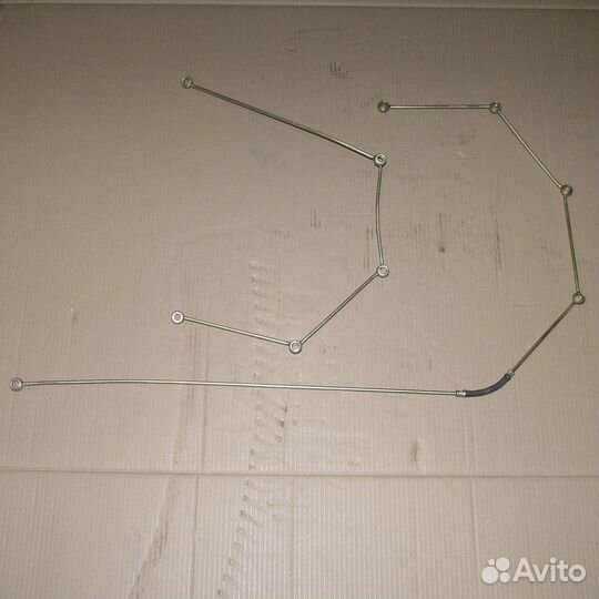 Трубка топливная обратного слива камаз-евро 2 (к-т