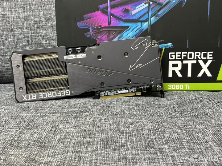 Видеокарта gigabyte RTX 3060 Ti 8gb aorus Elite