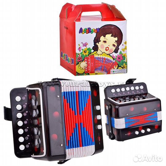 Гармошка детская аккордеон детский есть доставка