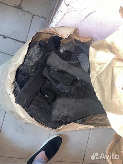 Древесный уголь 10 кг ясень граб