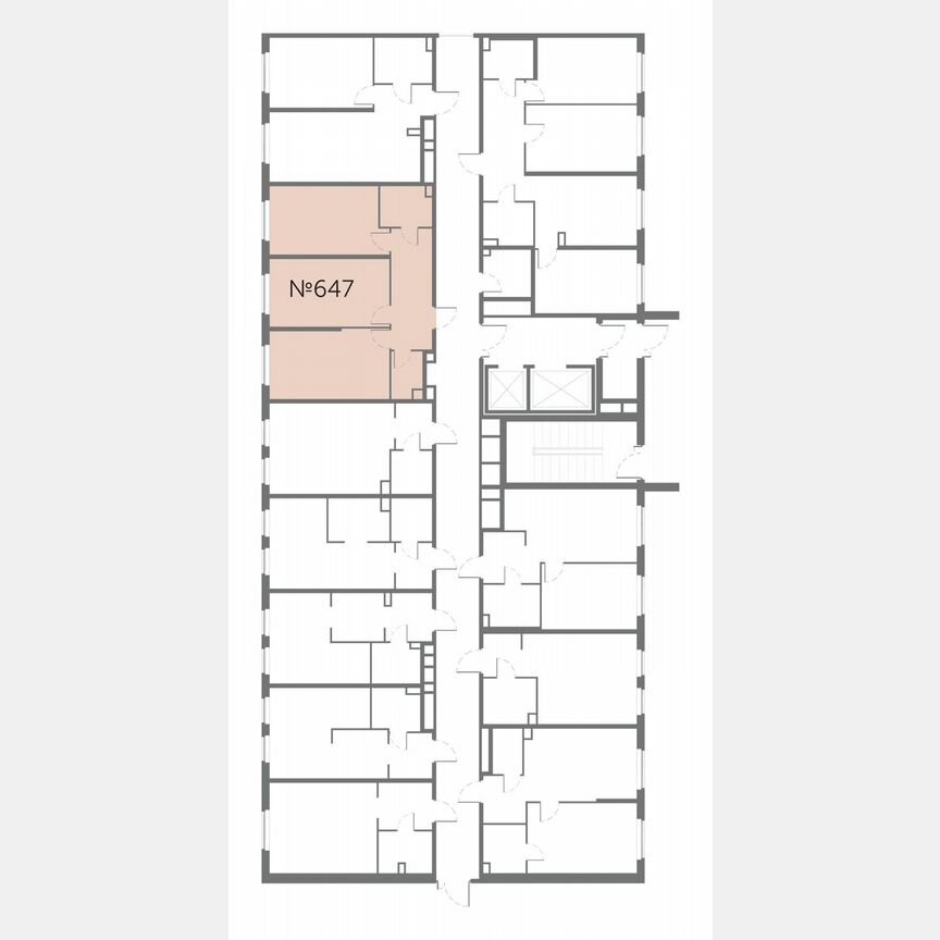 2-к. апартаменты, 63,3 м², 16/17 эт.