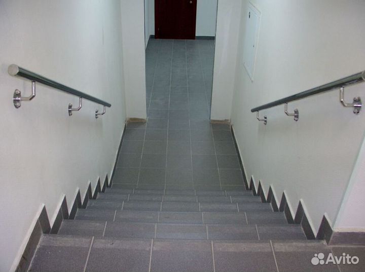 Перила из полированной нержавеющей стали aisi 304