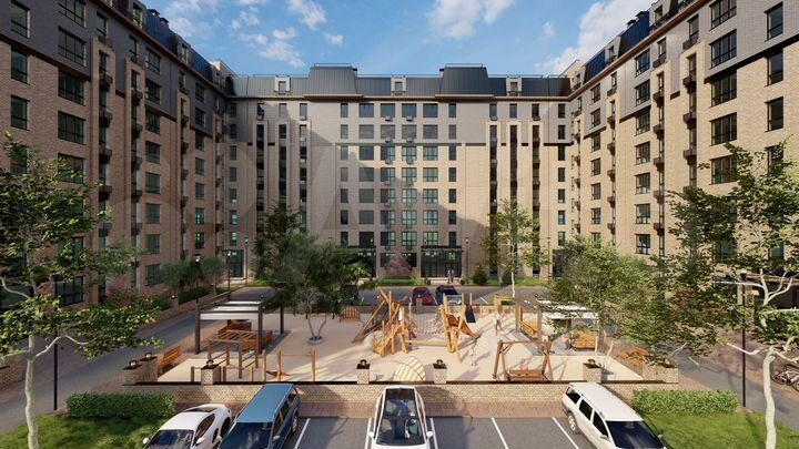 2-к. квартира, 58,9 м², 5/8 эт.