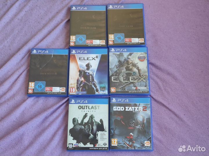 Диски на ps4