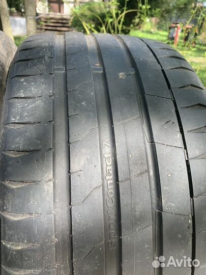 Continental SportContact 7 275/40 R19 и 240/35 R19 100Y