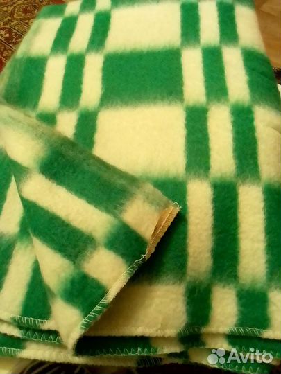 Одеяло детское шерстяное. Новое