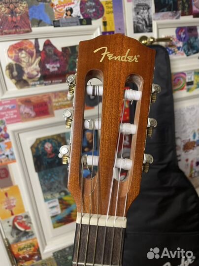 Акустическая гитара fender fc-100