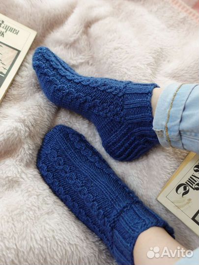Носки вязаные