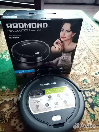 Робот пылесос redmond rv-r350