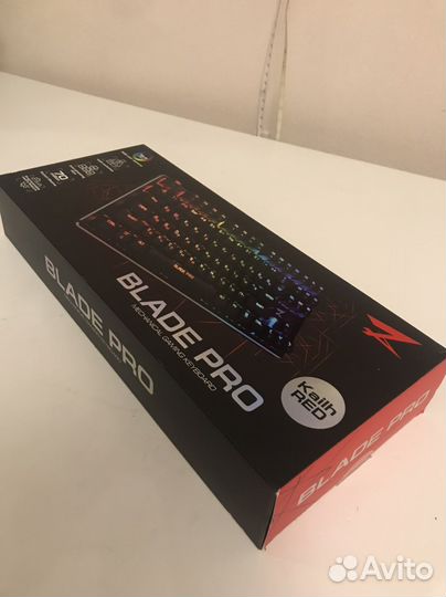 Игровая клавиатура zet gaming blade pro kailh RED