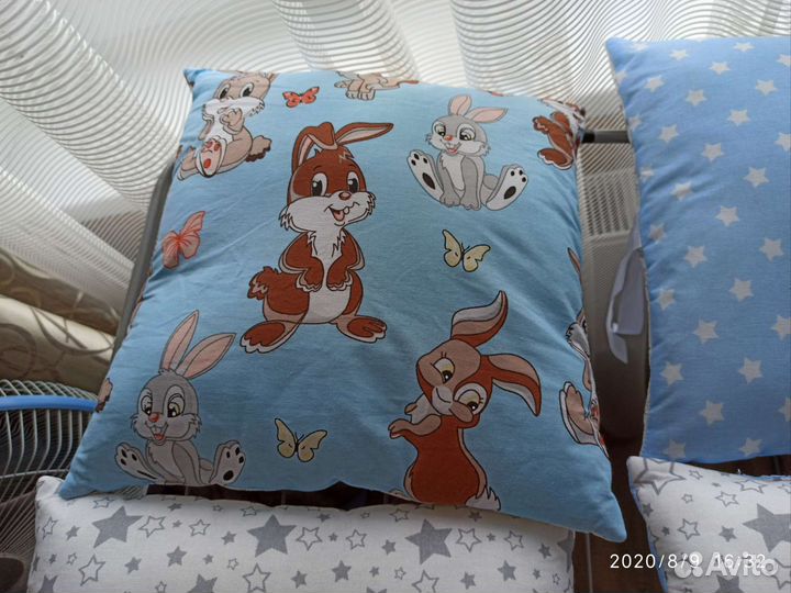 Бортики в детскую кроватку