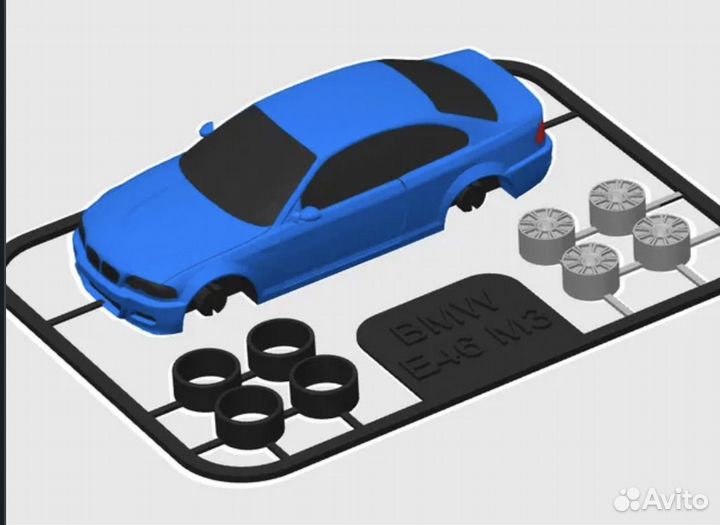 Модель- конструктор bmw e30, е39, е36