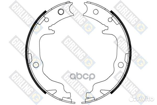 5188049 Колодки ст.торм. mitsubishi ASX 10/LAN