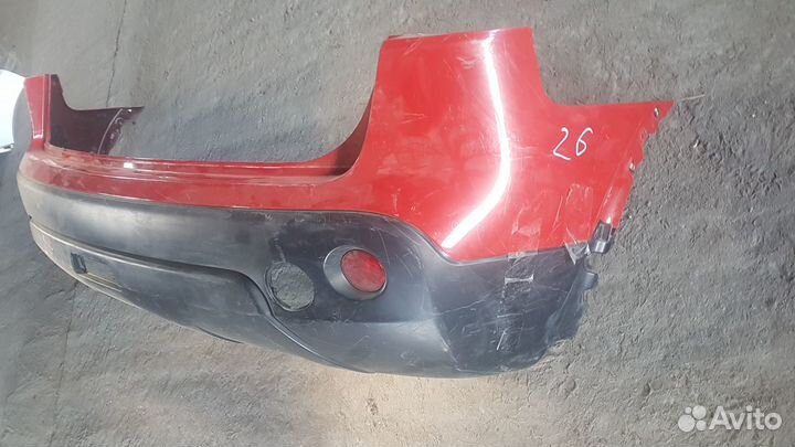Задний бампер Nissan qashqai J10 2006