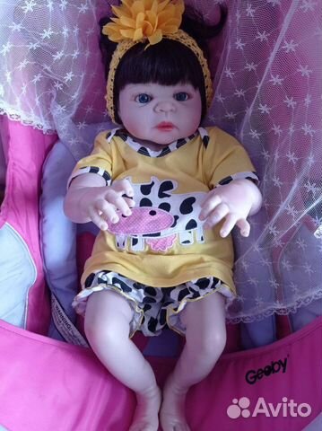 Кукла реборн полностью силиконовая