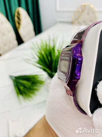 Часы casio illuminator purple