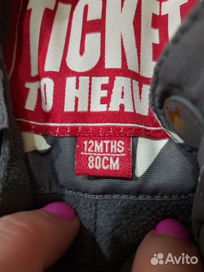 Комбинезон демисезонный 80