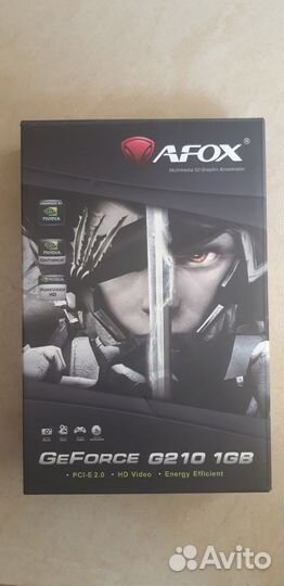 Новая видеокарта Afox Nvidia geforce G210 1gb