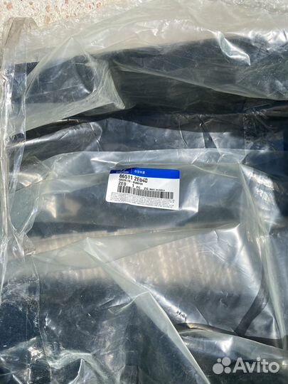 Накладка переднего бампера tucson 865112E040