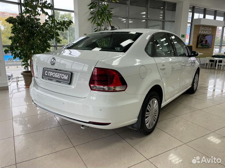 Volkswagen Polo 1.6 AT, 2018, 193 990 км