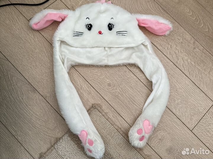 Шапка с ушками