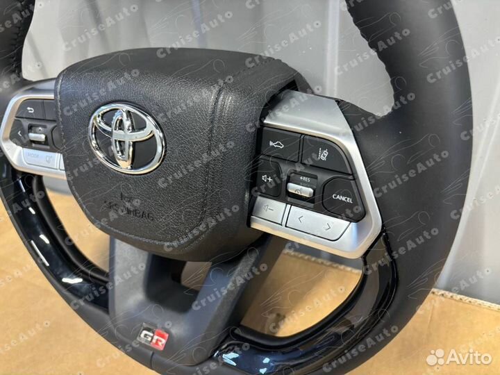 Руль toyota land cruiser 200 07-12 в стиле 16+