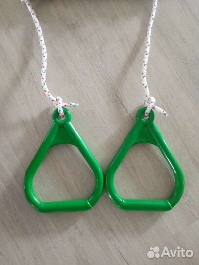 Гимнастические кольца детские, разные цвета