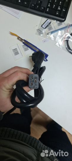 Провод питания кабель C19 для асика 3*2,5