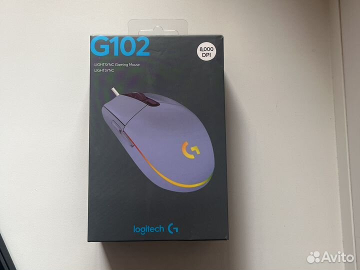 Игровая мышь g102 новая