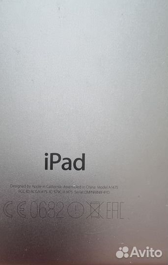 iPad air 1475 16 gb