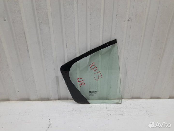 Стекло двери задней правой (форточка) Chevrolet