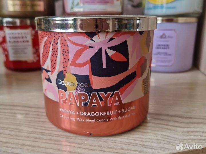 Свеча ароматическая Goose creec