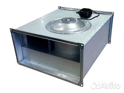 Канальный прямоугольный вентилятор DVR 80-50-40