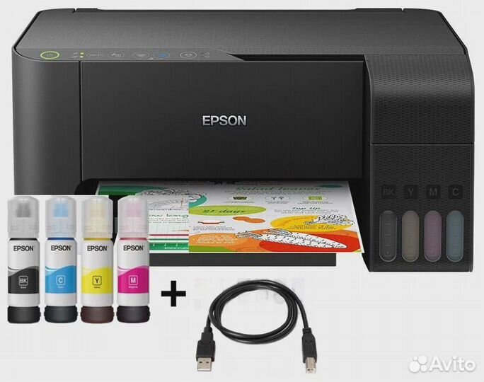Мфу струйное цветное Epson L3258
