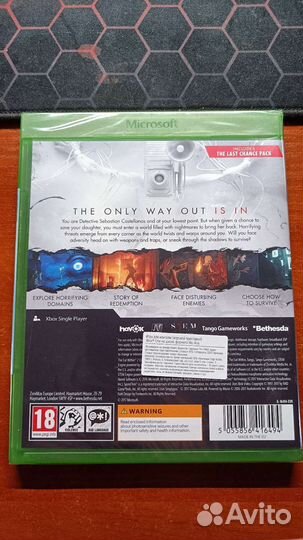 The Evil Within 2 xbox eng версия