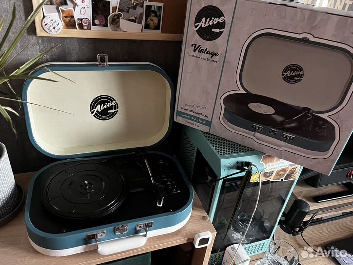 Виниловый проигрыватель Alive Audio Vintage
