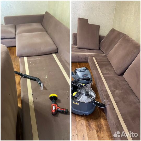 Професиональня химчистка мебели штор/ковролин