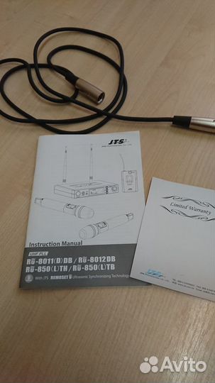 Петличные микрофоны (Радиосистема JTS RU8012DB/RU)